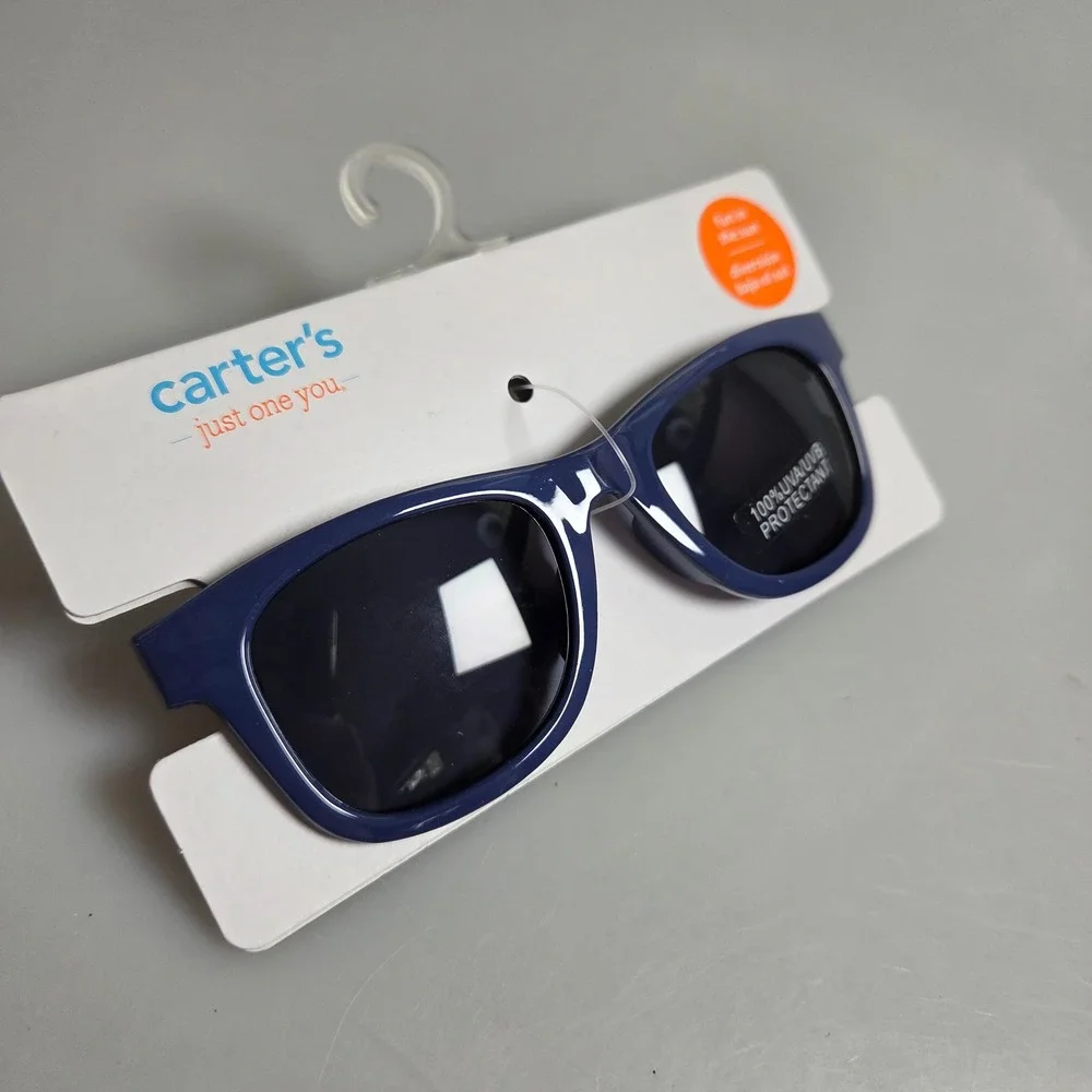 Carter's Just One You Kids Navy Blue Sunglasses 100% UVA UVB Protection JY02432